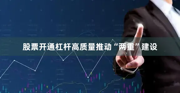 股票开通杠杆高质量推动“两重”建设